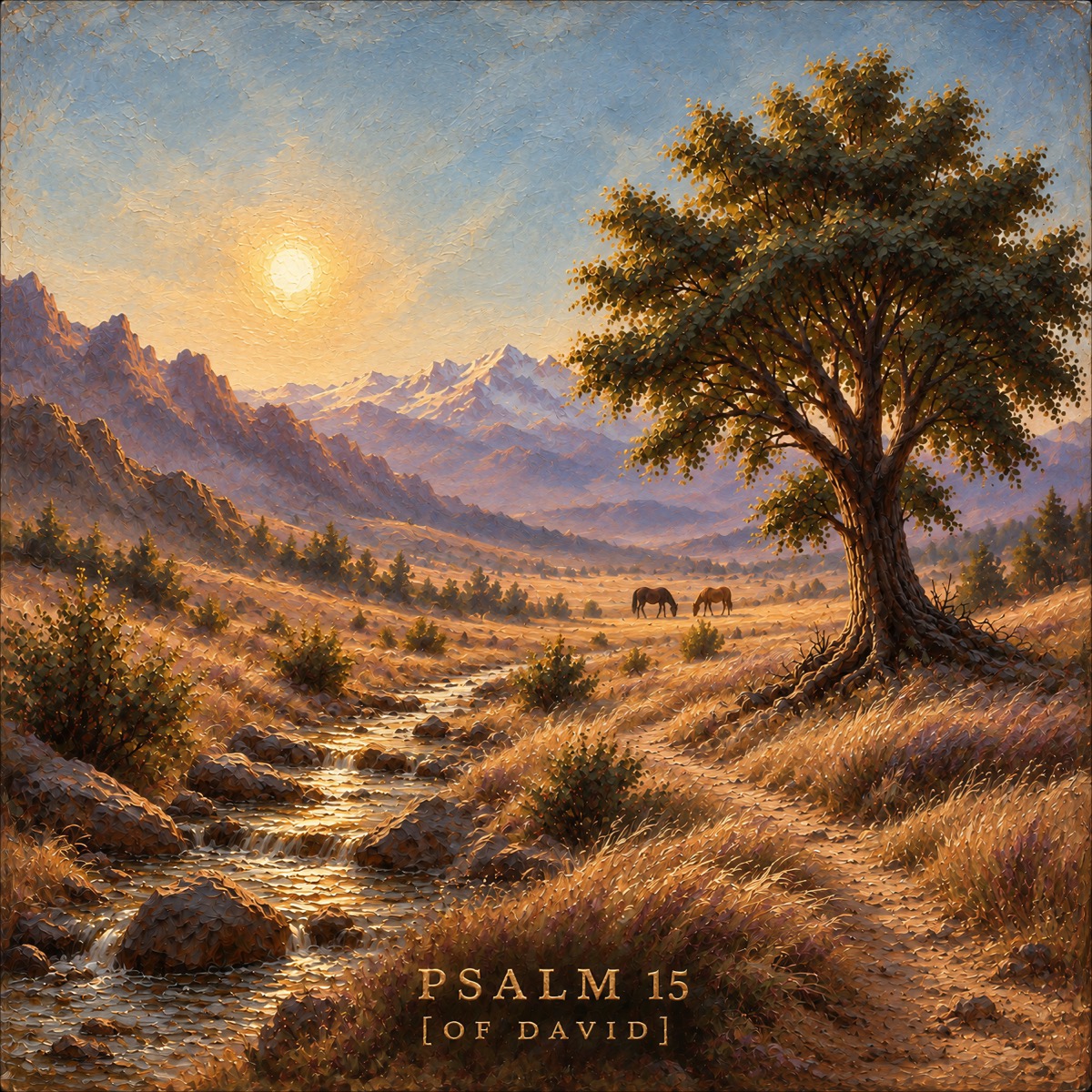 Official Psalm 15 artwork